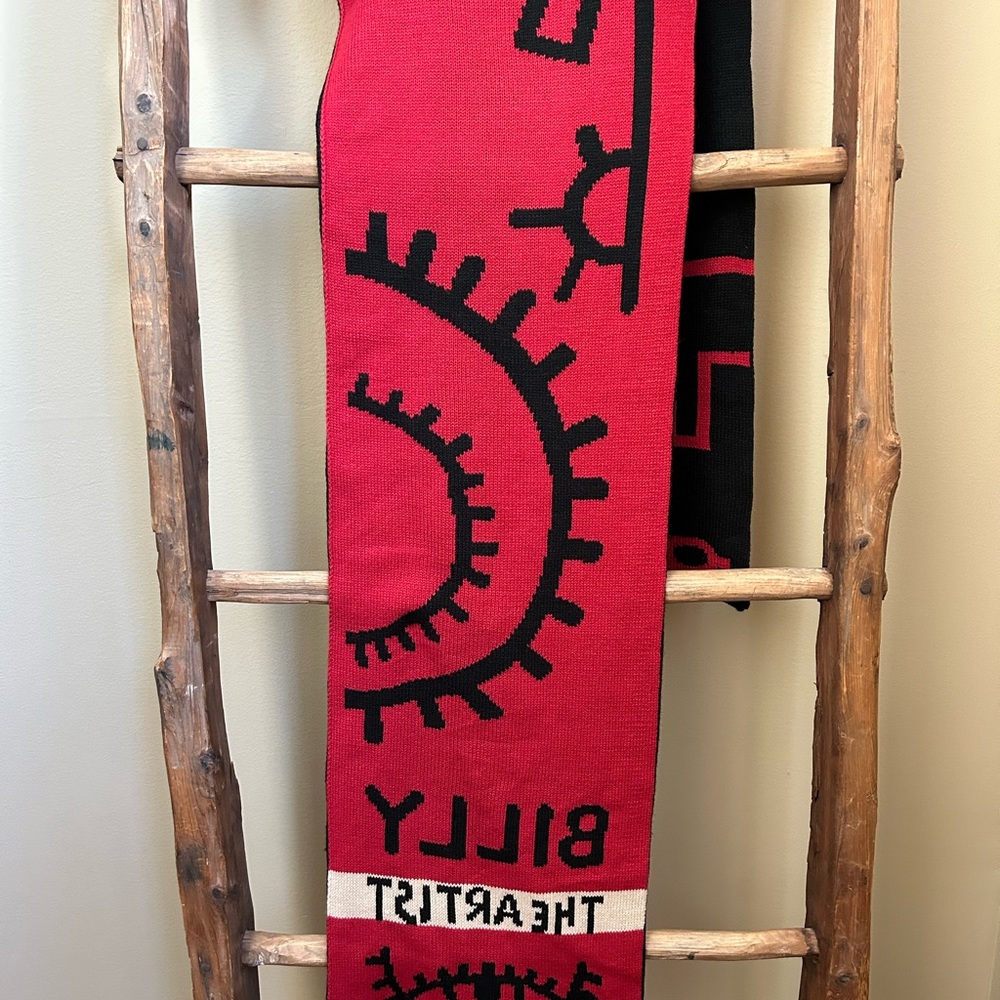 NWT Billy The Artist Gears Unisex Scarf 2012 - Picture 6 of 7